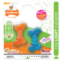 Nylabone Moderate Chew FlexiChew Bone Peanut Butter & Bacon 1ea/XXS/Tiny - Up To 8 lb