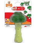 Nylabone Power Chew Broccoli Dog Toy Bacon Cheese 1ea/Large/Giant - Up To 50 lb
