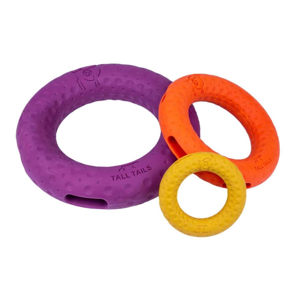 Tall Tails Dog Goat Ring Yellow 3 Inch Default Title