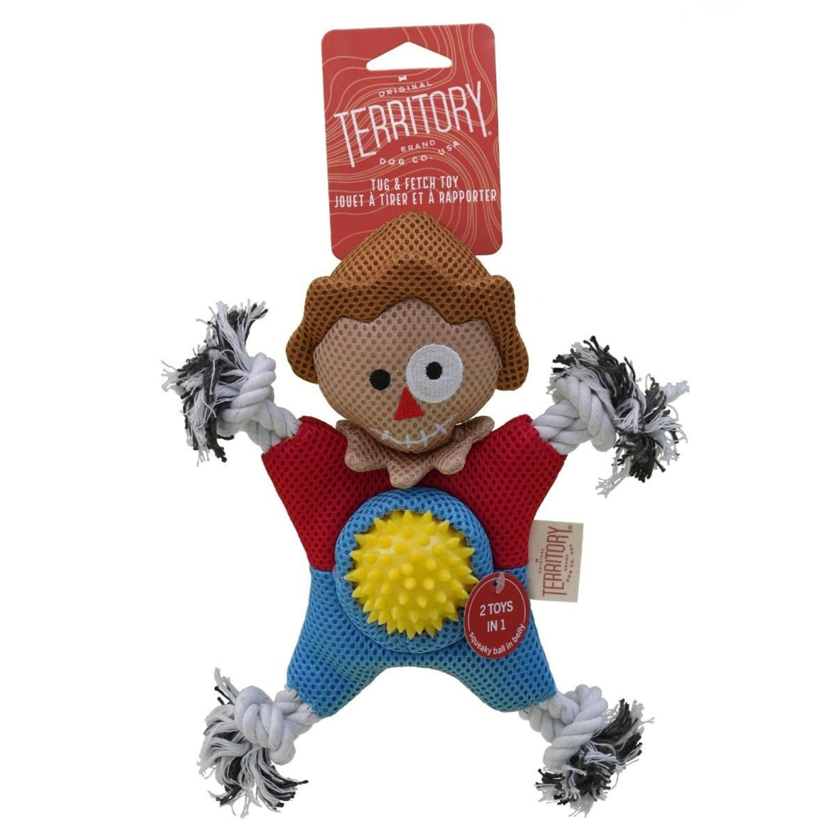 Territory Dog 2 In 1 Mesh Scarecrow 10 Inches