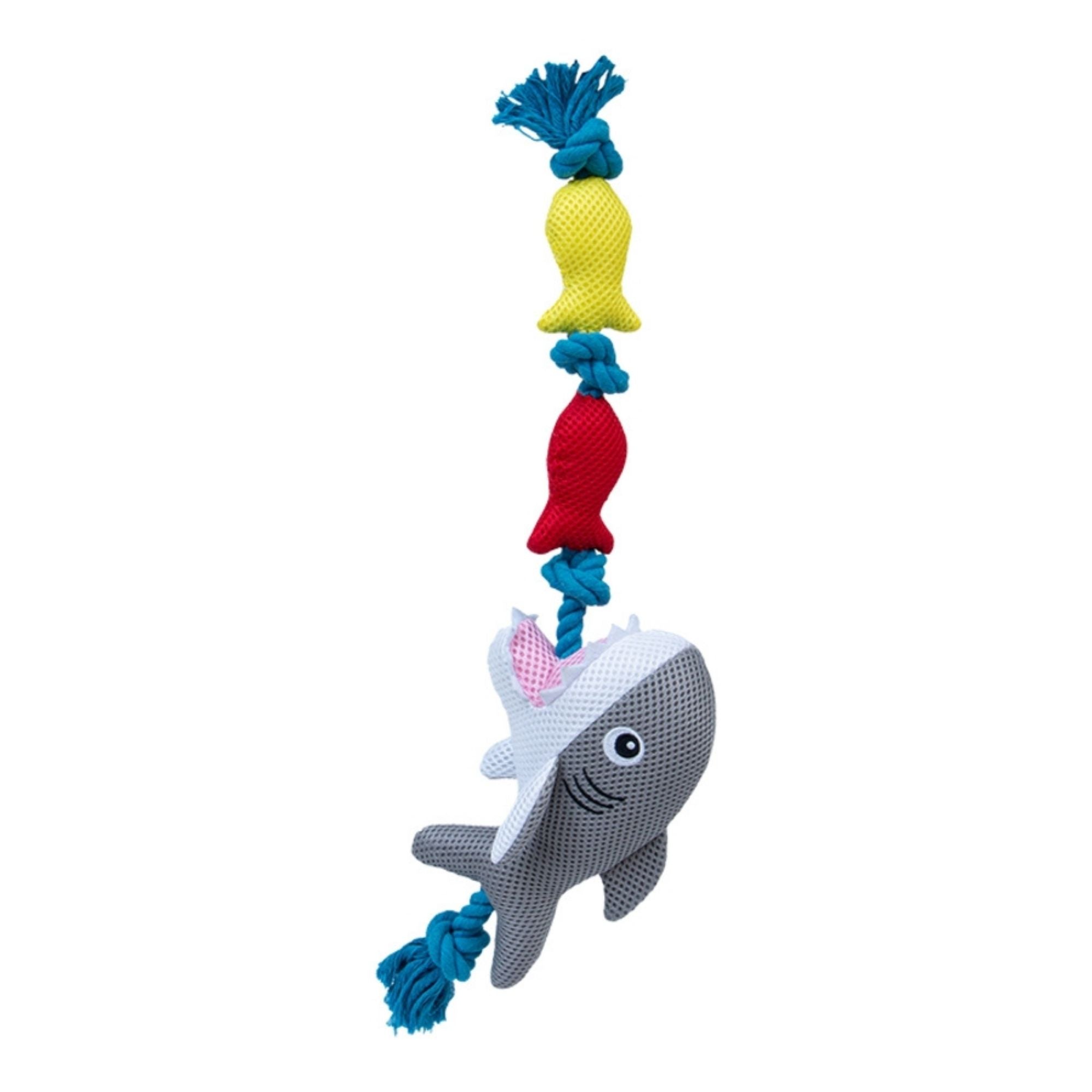 Territory Dog Rope Tug Toy Shark - 20 Inches