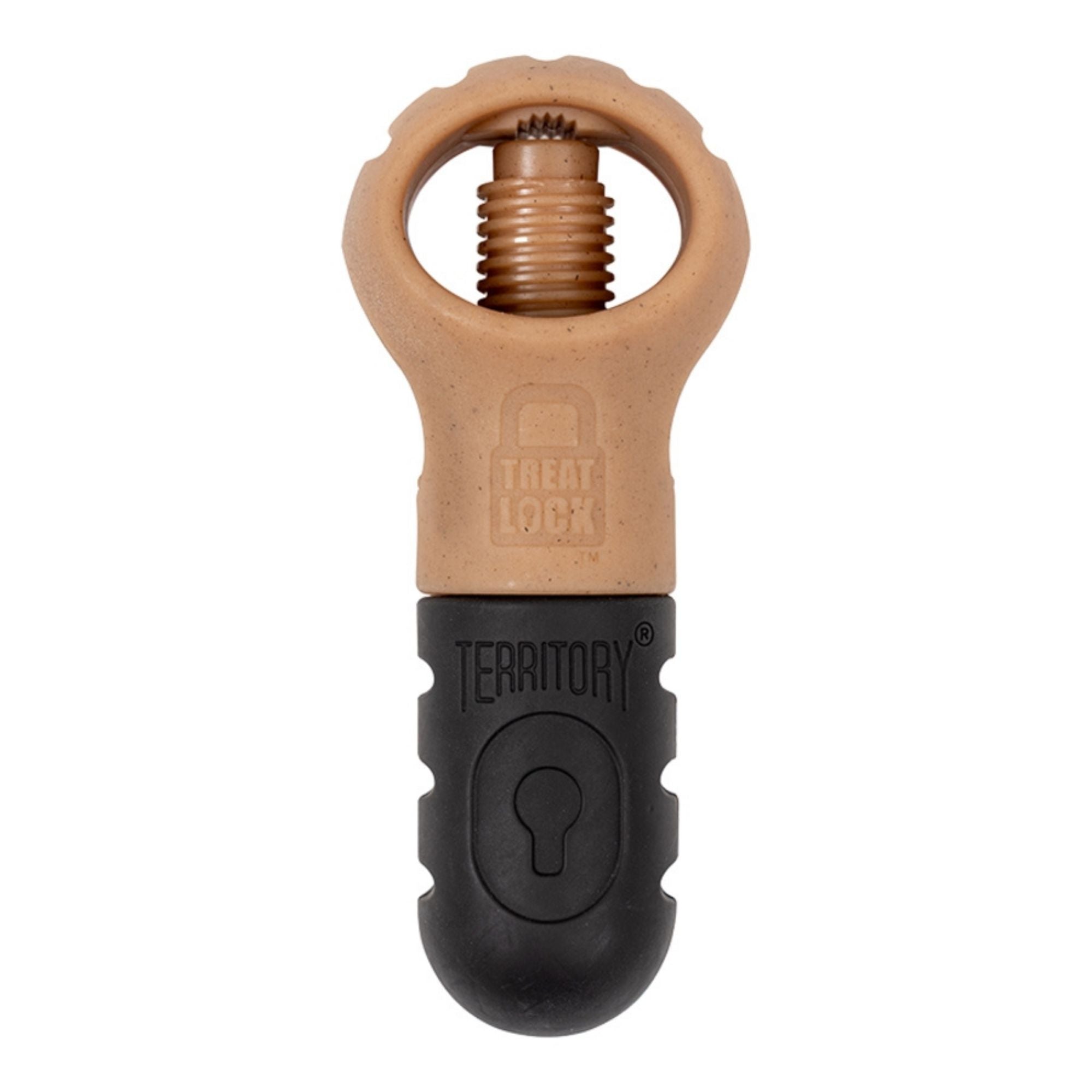 Territory Dog Treat Lock Toy Bacon - 7 Inches