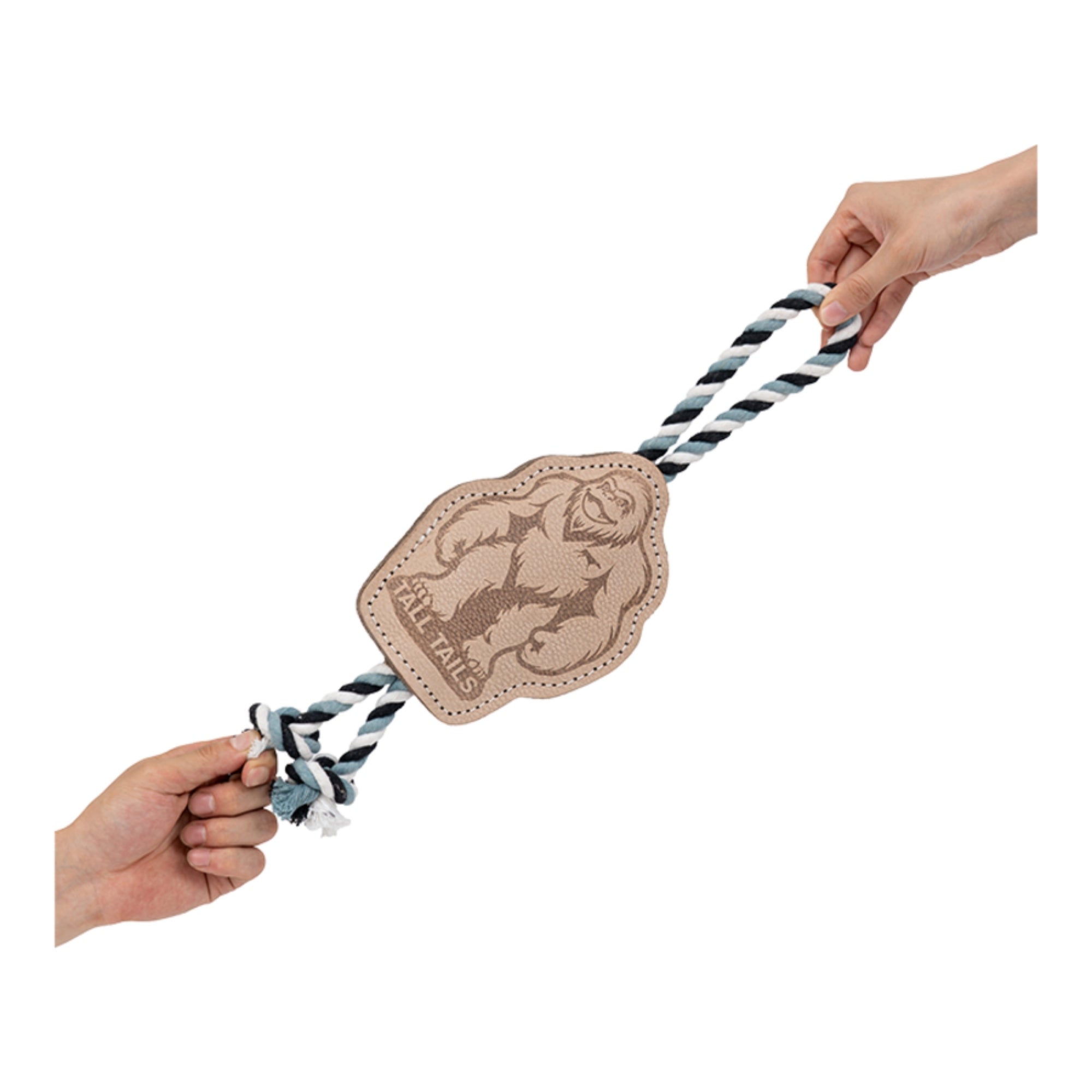 Tall Tails Dog Natural Top Grain Leather Bigfoot Tug 16in.