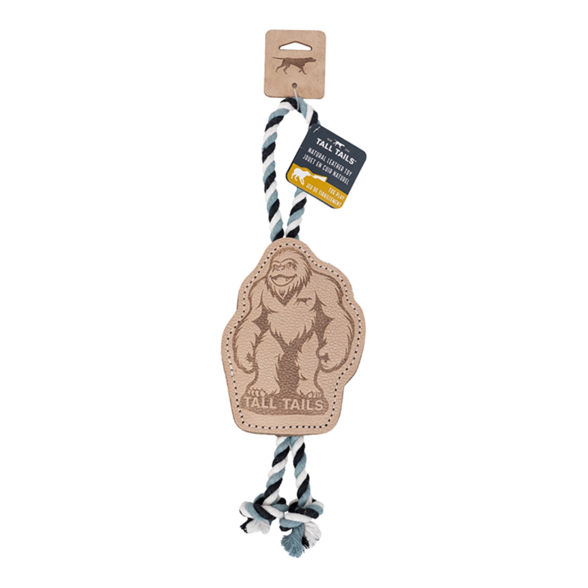 Tall Tails Dog Natural Top Grain Leather Bigfoot Tug 16in.