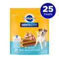 Pedigree DENTASTIX Dog Dental Treat Original w/Real Chicken 1ea/25 ct