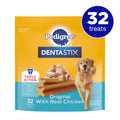 Pedigree DENTASTIX Dog Dental Treat Original w/Real Chicken 1ea/32 ct
