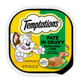 Temptations Patein. Gravy Wet Cat Food Seafood Medley 24ea/3.5oz.