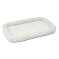 MidWest Homes for Pets QuietTime Bolster Dog Bed White 1ea/20in X 30in.