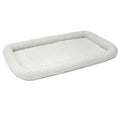 MidWest Homes for Pets QuietTime Bolster Dog Bed White 1ea/26in X 42in.