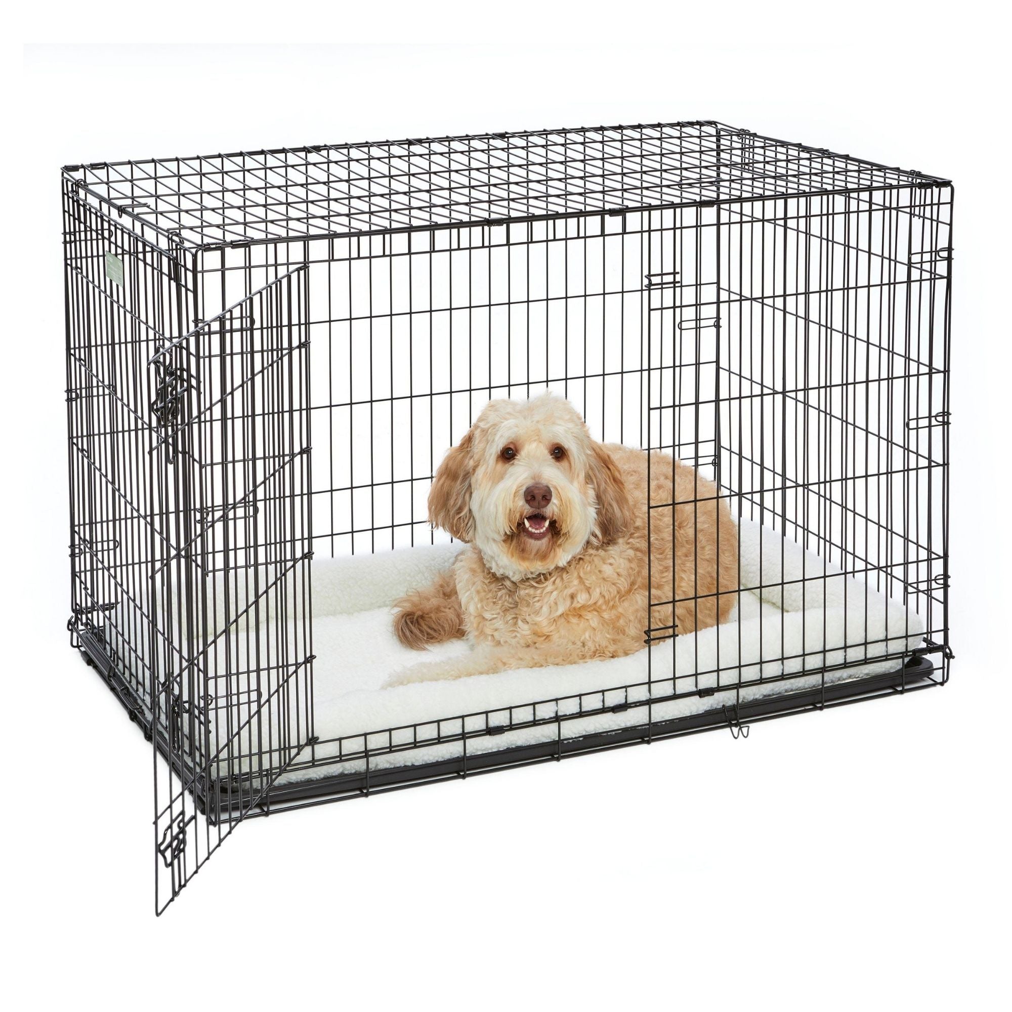 MidWest Homes for Pets QuietTime Bolster Dog Bed White 1ea/30in X 48in.