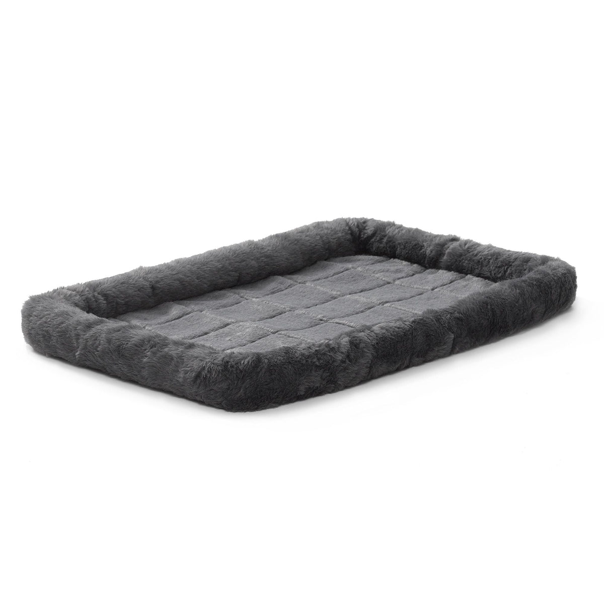 MidWest Homes for Pets Bolster Dog Bed Pearl Gray 1ea/18in X 24in.