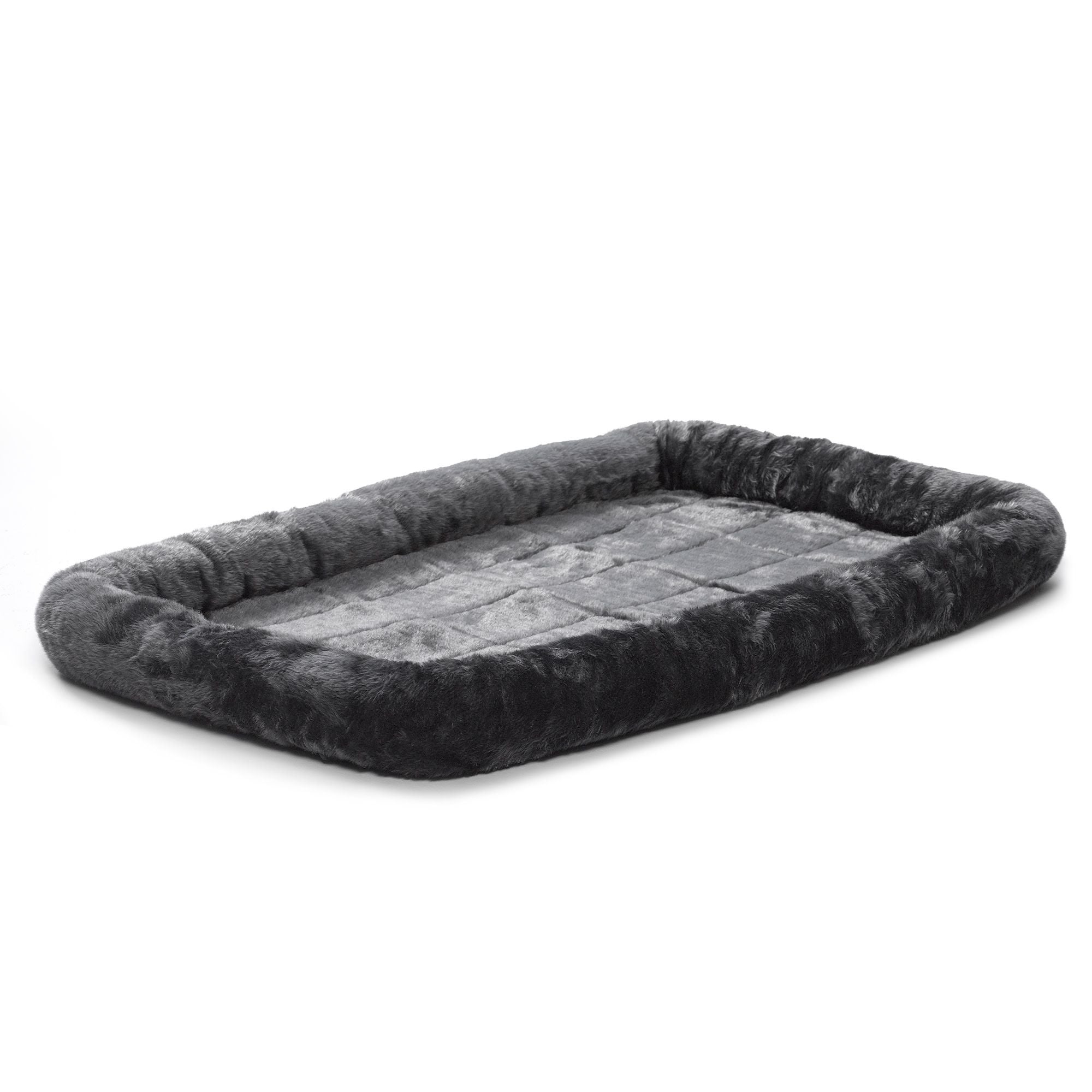 MidWest Homes for Pets Bolster Dog Bed Pearl Gray 1ea/30in X 48in.