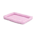 MidWest Homes for Pets QuietTime Bolster Dog Bed Pink 1ea/18in X 24in.