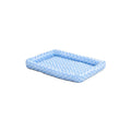 MidWest Homes for Pets QuietTime Bolster Dog Bed Powder Blue 1ea/18in X 24in.