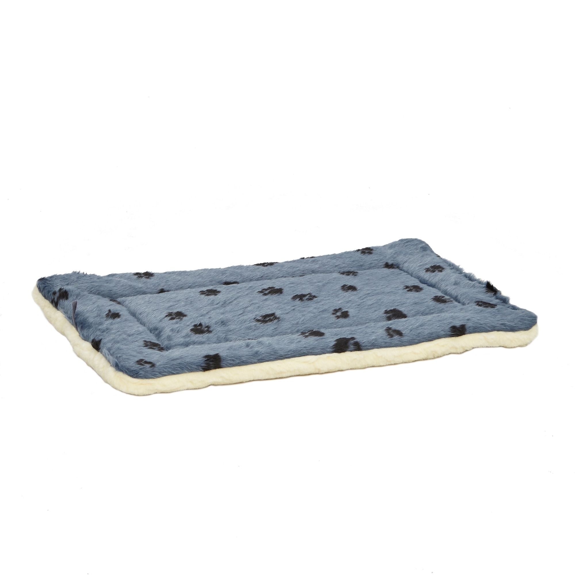 MidWest Homes for Pets Reversible Paw Print Dog Bed Blue 1ea/20in X 30in.