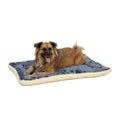 MidWest Homes for Pets Reversible Paw Print Dog Bed Blue 1ea/22in. X 36in.