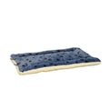 MidWest Homes for Pets Reversible Paw Print Dog Bed Blue 1ea/30in. X 48in.