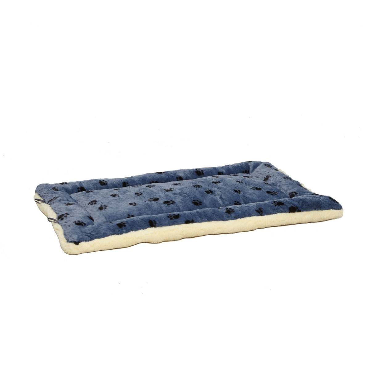 MidWest Homes for Pets Reversible Paw Print Dog Bed Blue 1ea/30in. X 48in.