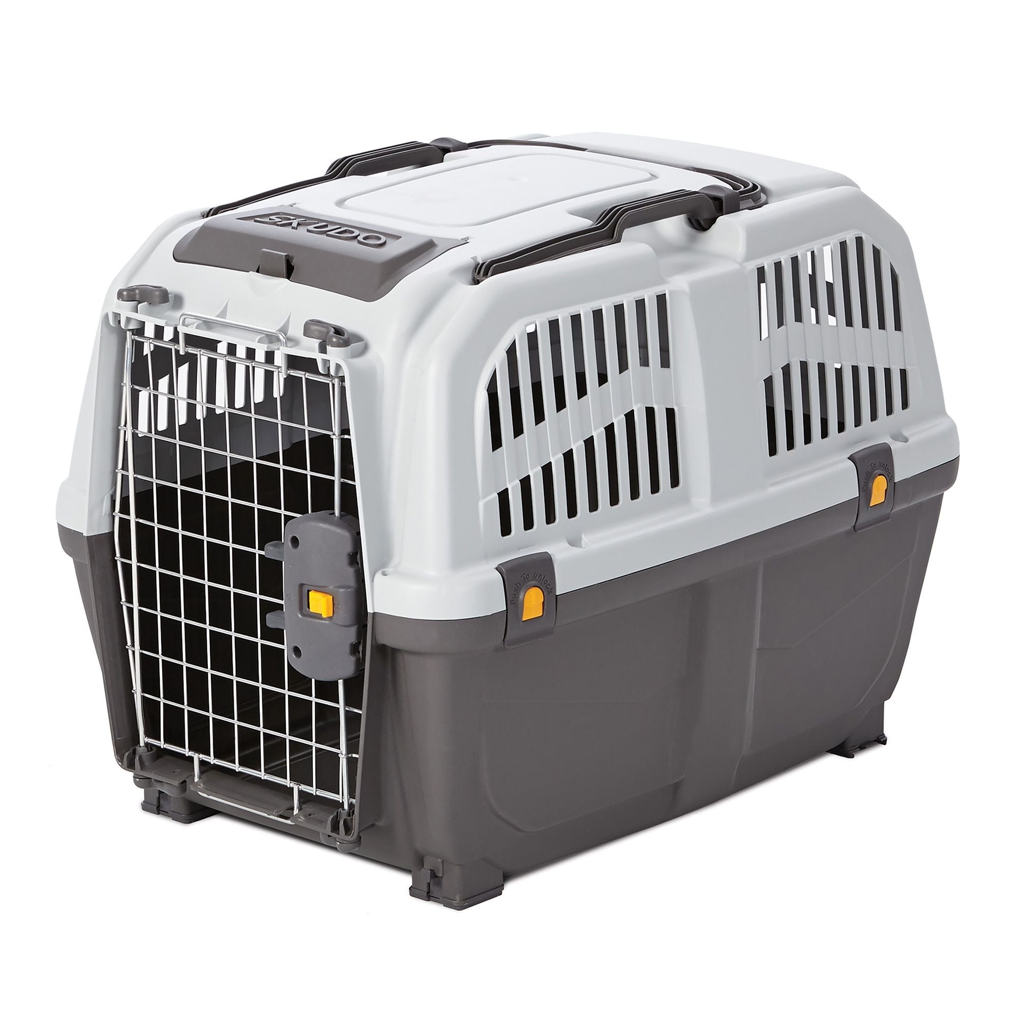MidWest Homes for Pets Skudo Travel Dog Carrier Grey 1ea/27in.