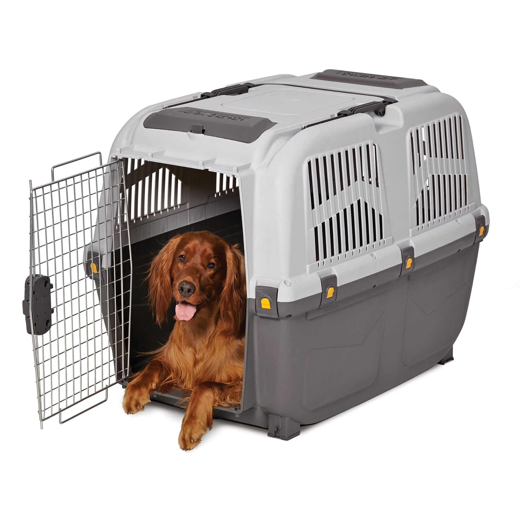 MidWest Homes for Pets Skudo Travel Dog Carrier Grey 1ea/36in.
