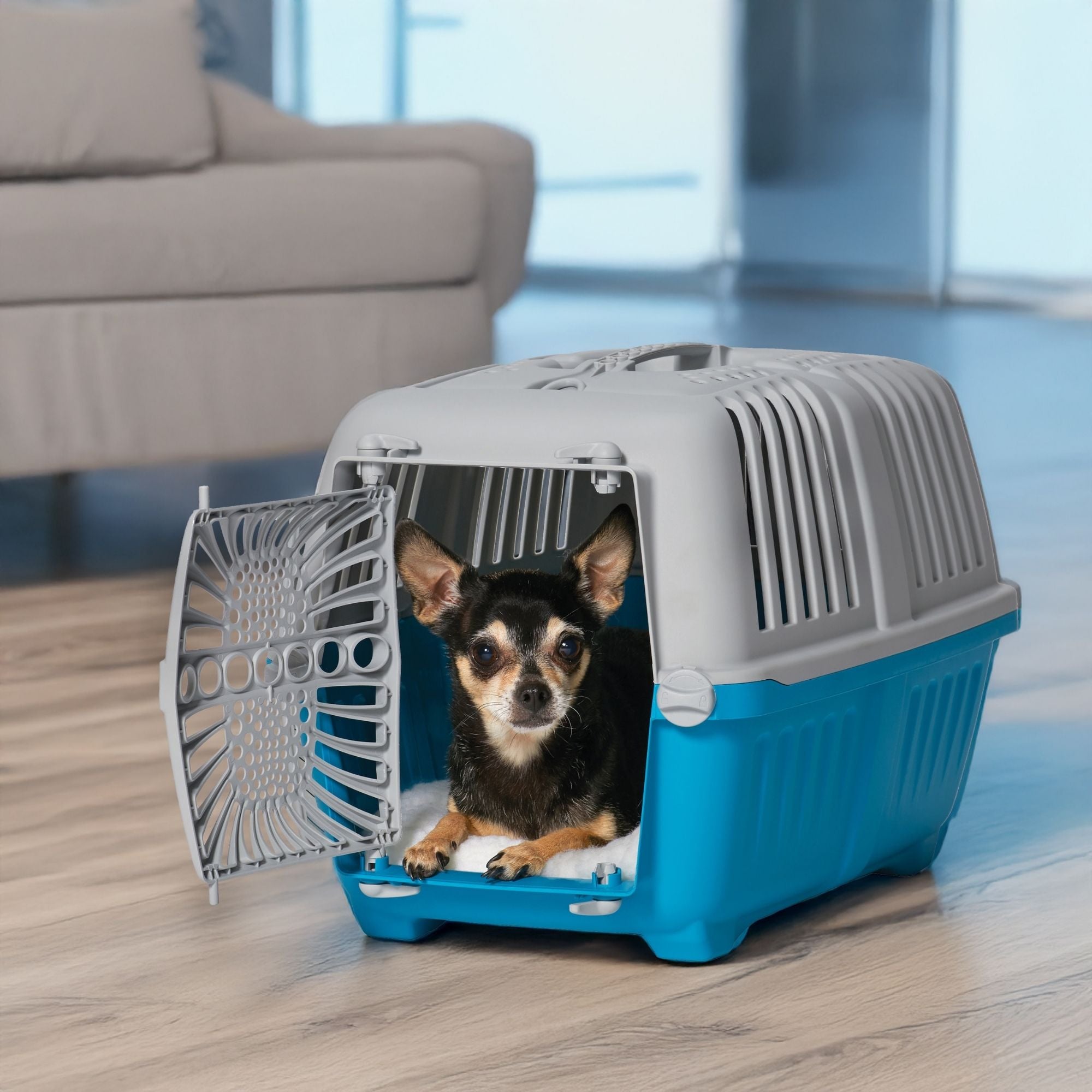 MidWest Homes for Pets Spree Travel Dog Carrier Blue 1ea/19in.