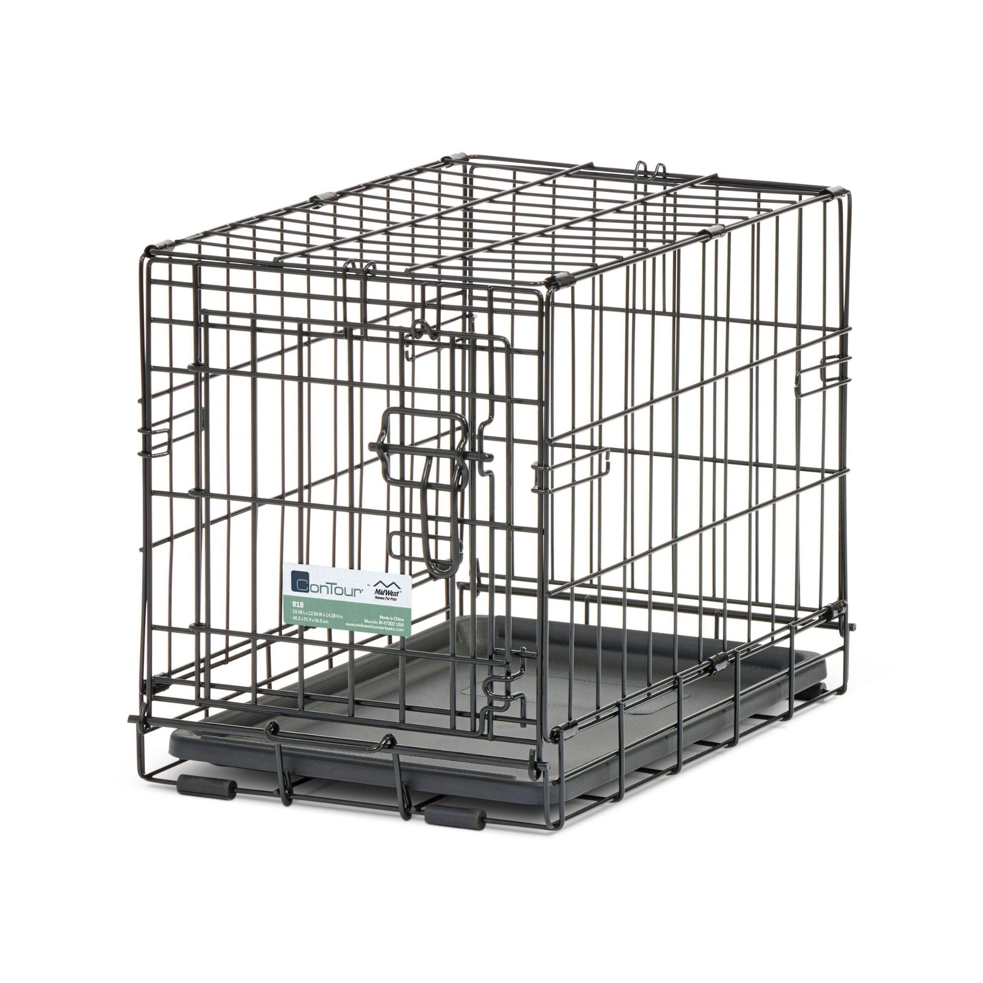 MidWest Homes for Pets Contour Single Door Dog Crate 1ea/18in.