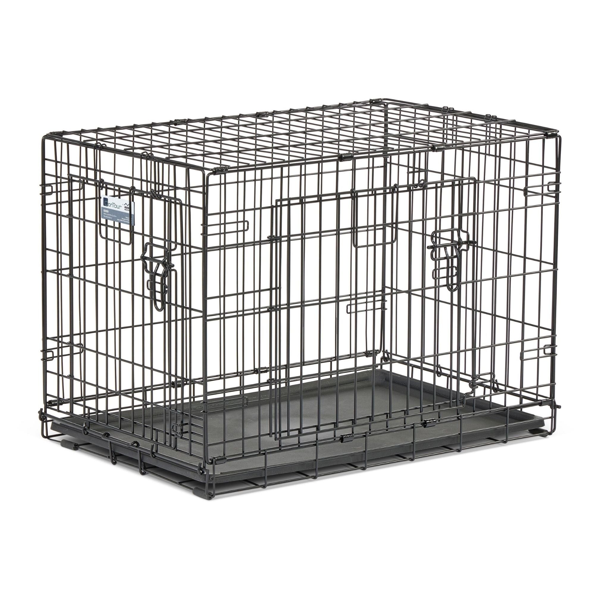 MidWest Homes for Pets Contour Double Door Dog Crate 1ea/30in.