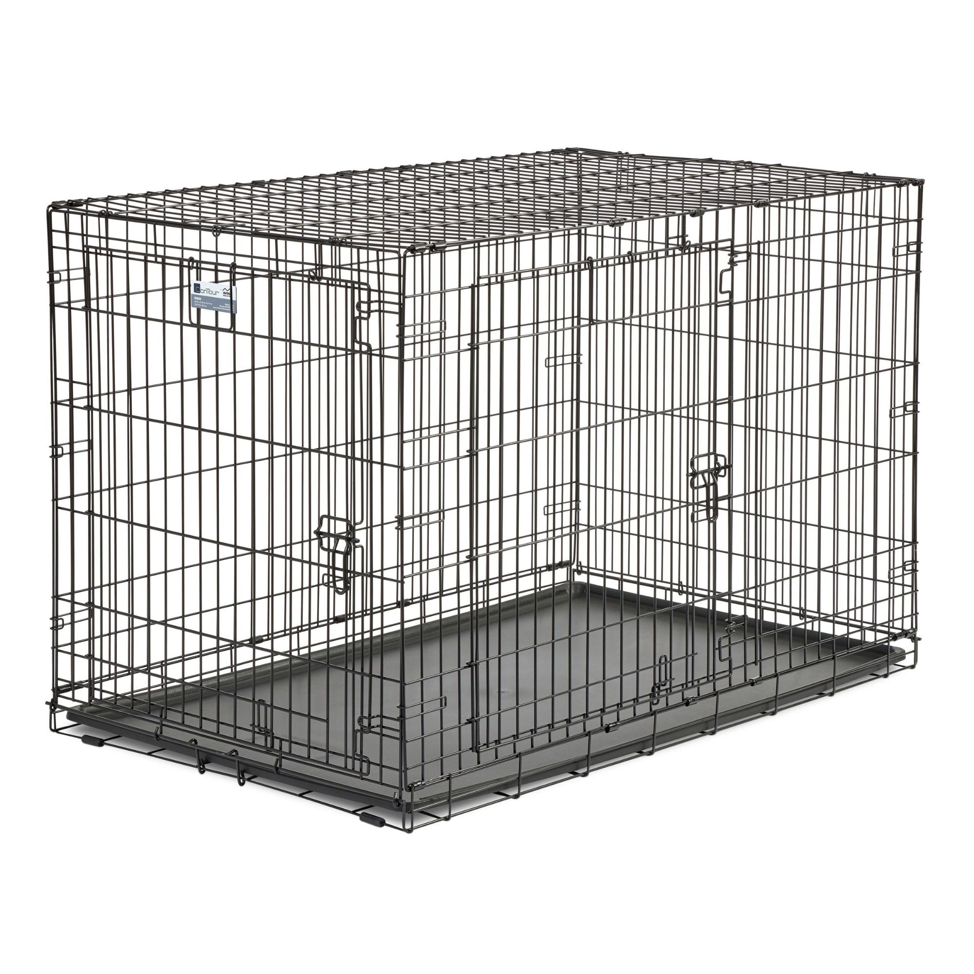 MidWest Homes for Pets Contour Double Door Dog Crate 1ea/48in.