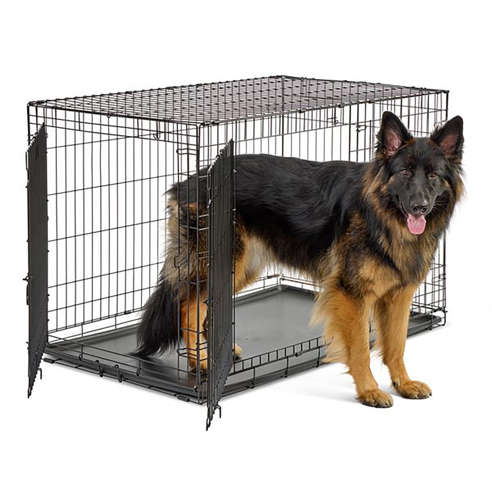 MidWest Homes for Pets Contour Double Door Dog Crate 1ea/48in.