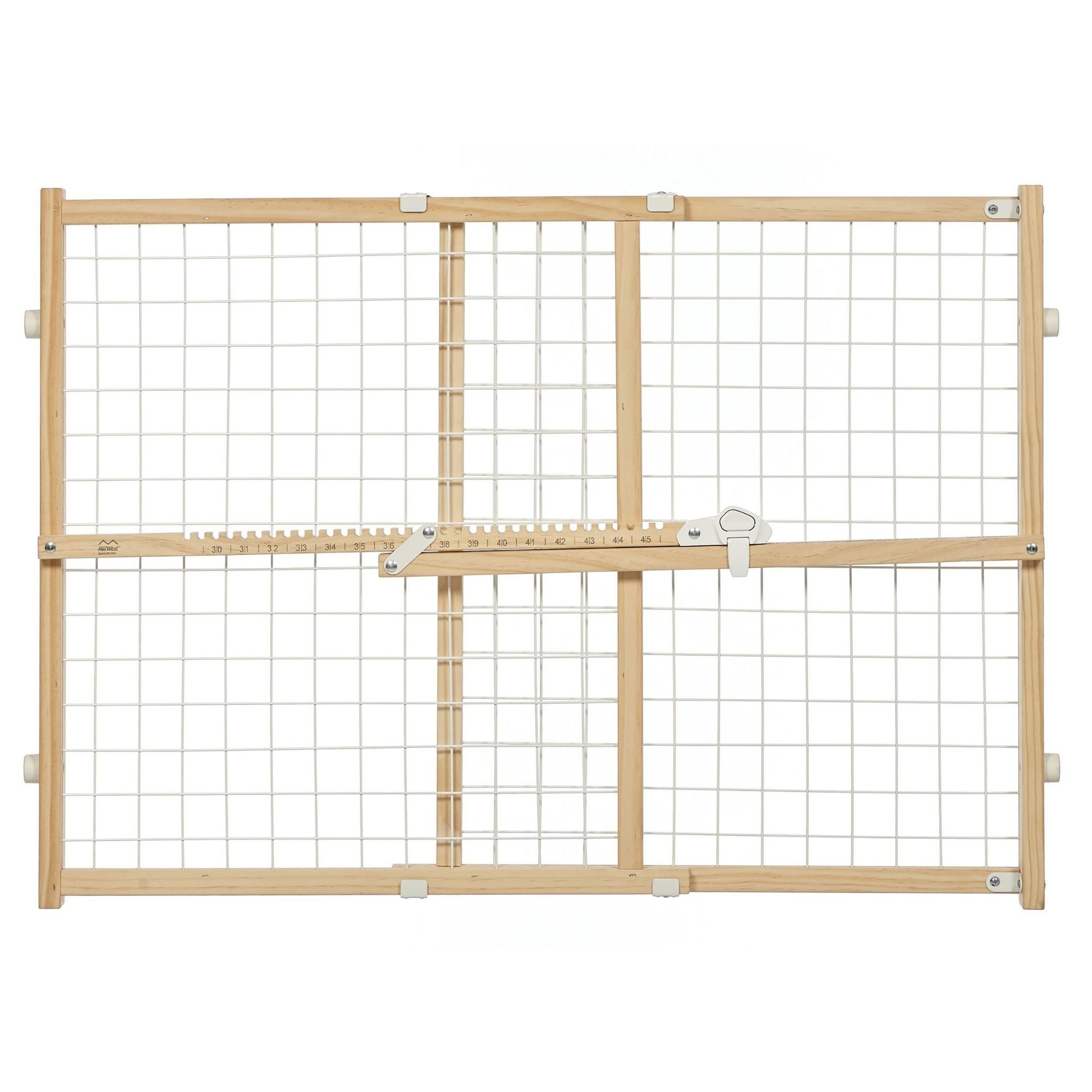 MidWest Homes for Pets Wood Pet Gate w/ Wire Mesh 1ea/24in.