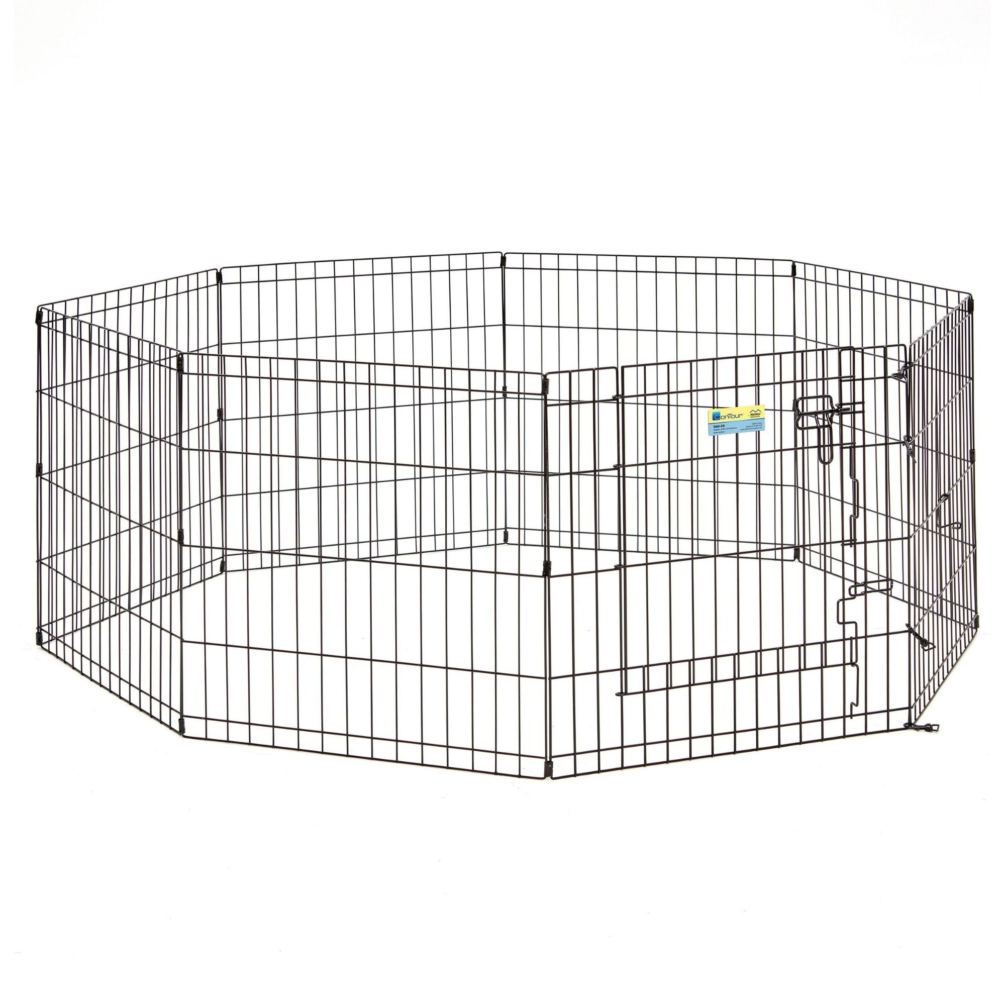 MidWest Homes for Pets Contour Exercise Pen w/ Door 1ea/24in.