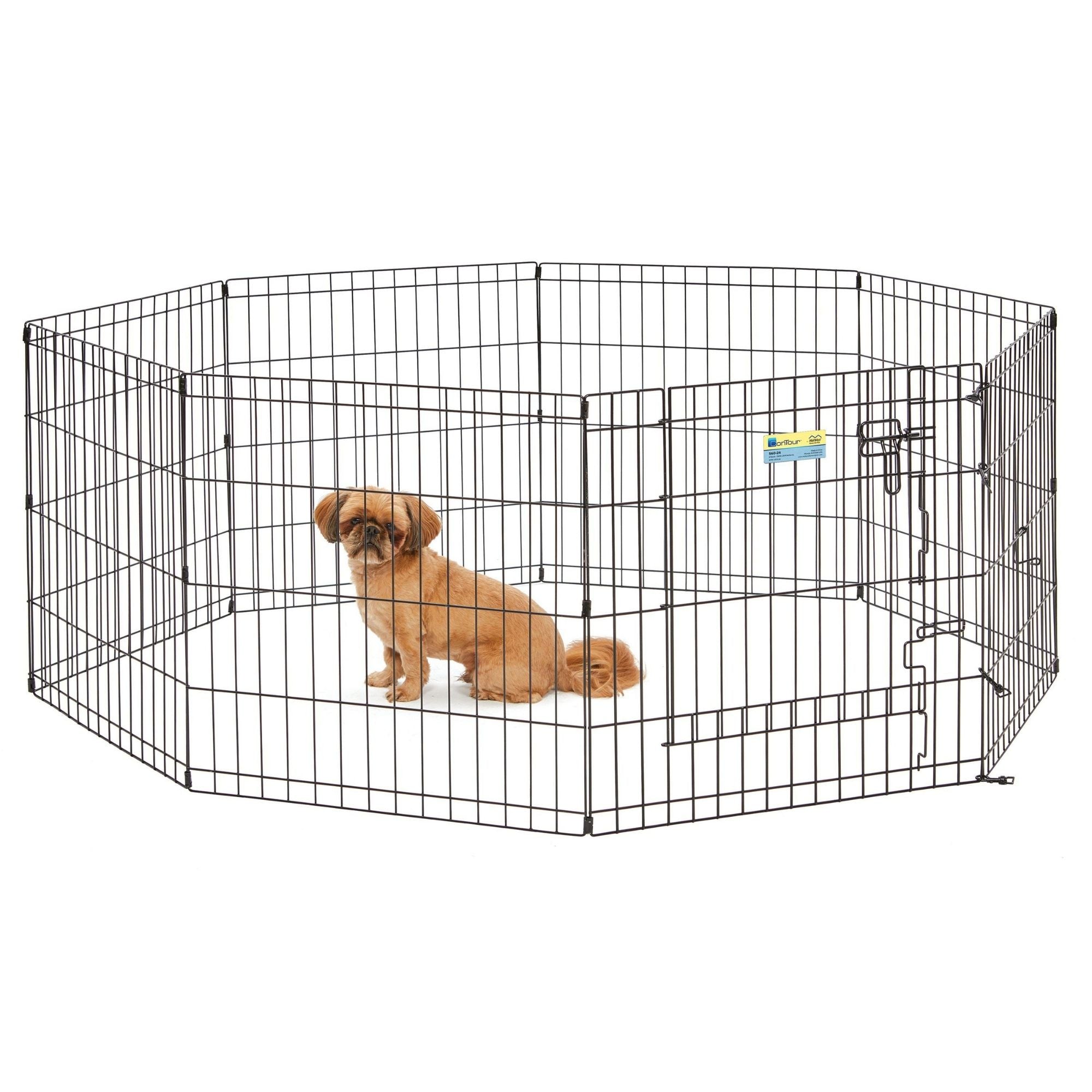 MidWest Homes for Pets Contour Exercise Pen w/ Door 1ea/24in.
