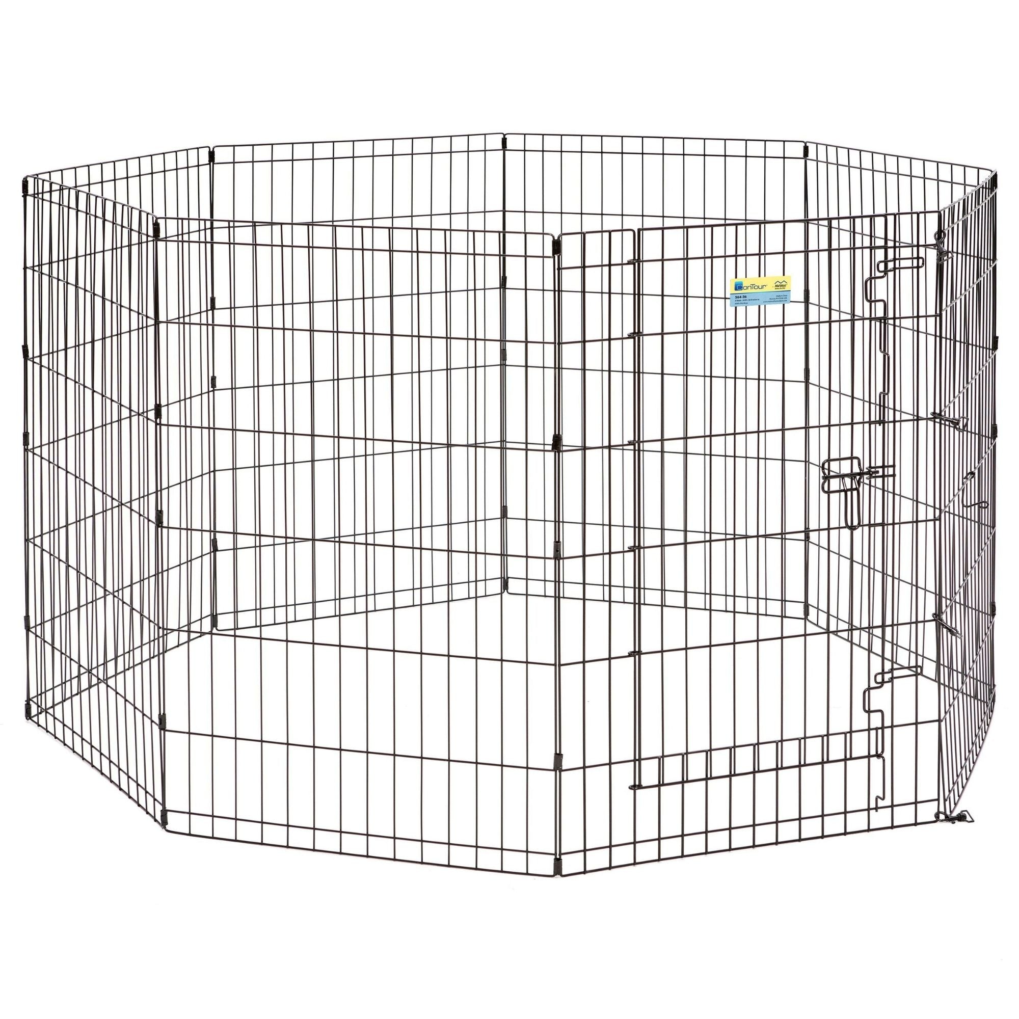 MidWest Homes for Pets Contour Exercise Pen w/ Door 1ea/36in.