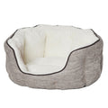 MidWest Homes for Pets QuietTime Deluxe Tulip Dog Bed Taupe 1ea/XS