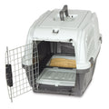 MidWest Homes for Pets Skudo Travel Cat Carrier Grey 1ea/24in.
