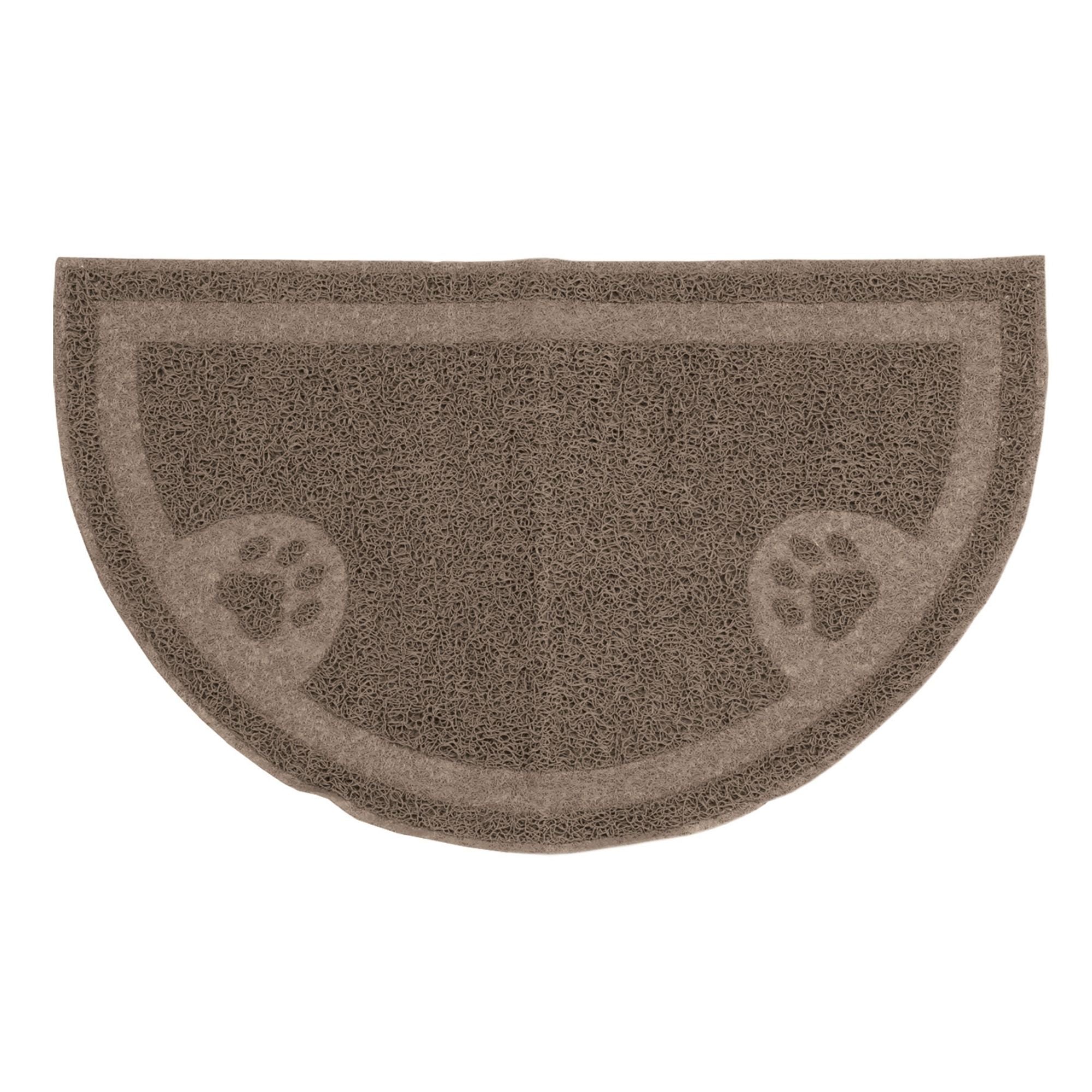 Arm & Hammer Half Circle Cat Litter Mat Pearl Tan 4ea/One Size