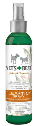 Vet's Best Flea & Tick Plant-Based Formula Spray 8 fl. oz