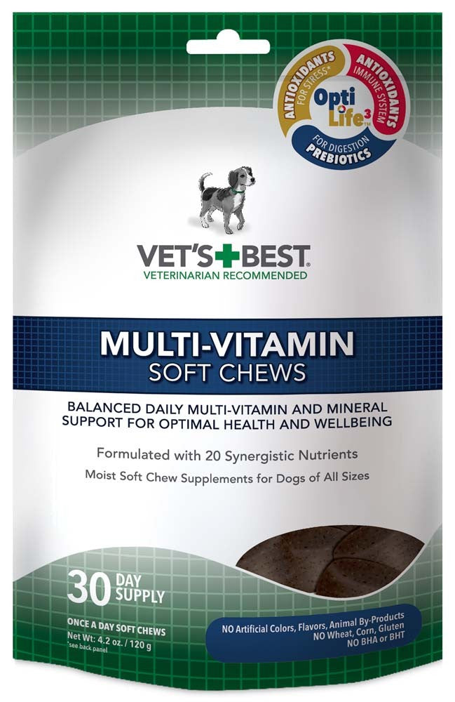 Vets Best MultiVitamins Soft Chews 1ea-30 Chews; 4.2 oz