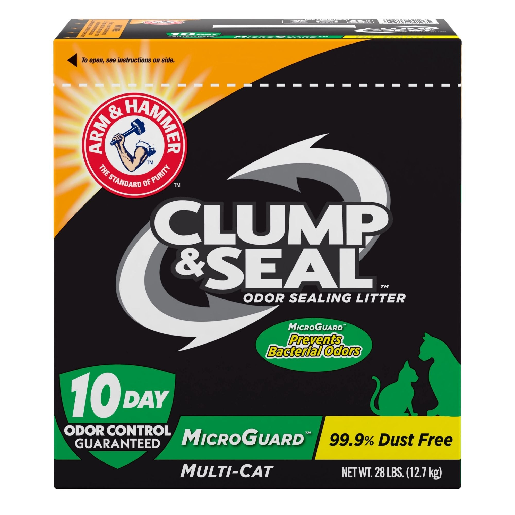 Arm & Hammer Clump & Seal Microguard Cat Litter 1ea/28 lb
