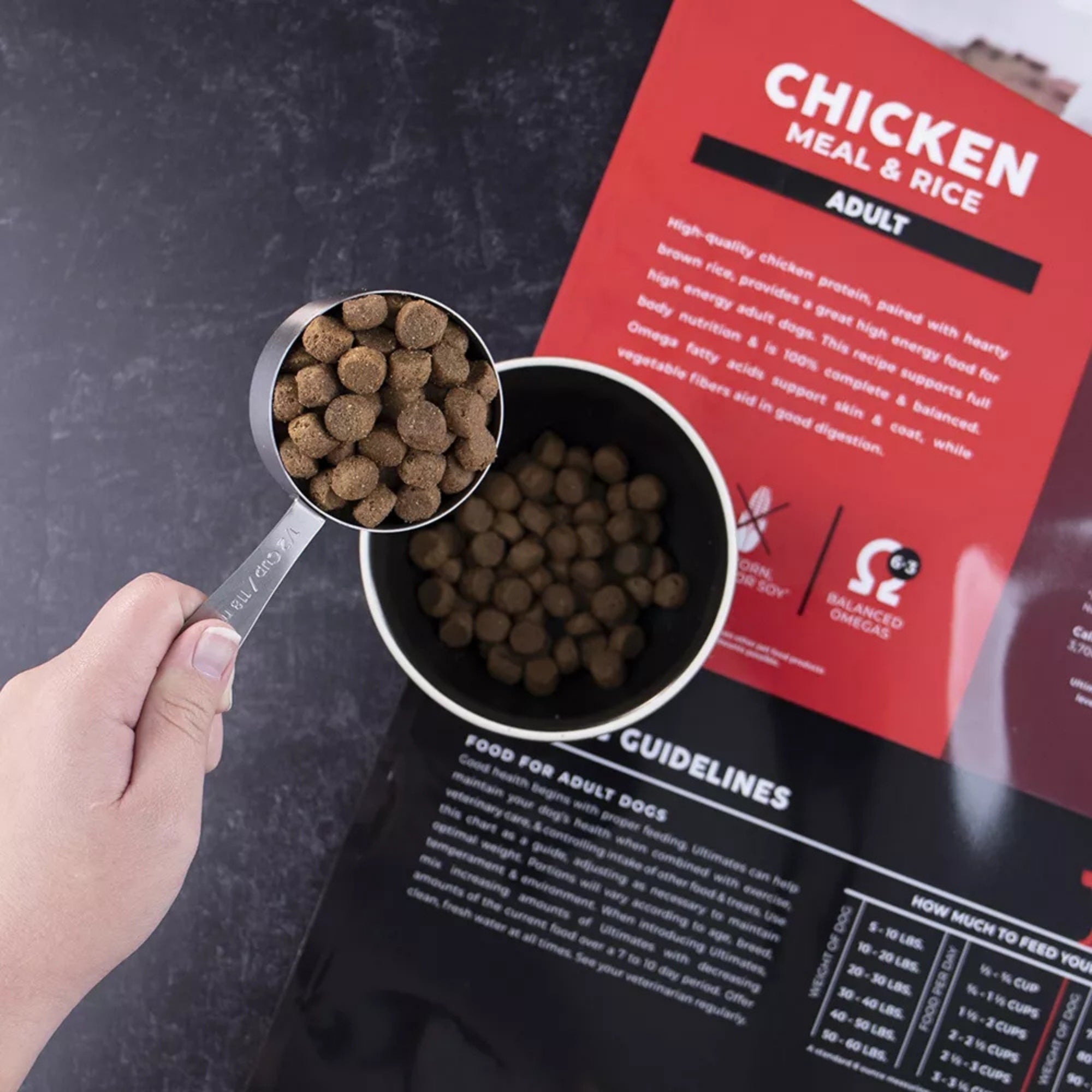Ultimates Dry Dog Food Chicken Meal & Rice 1ea/5 lb