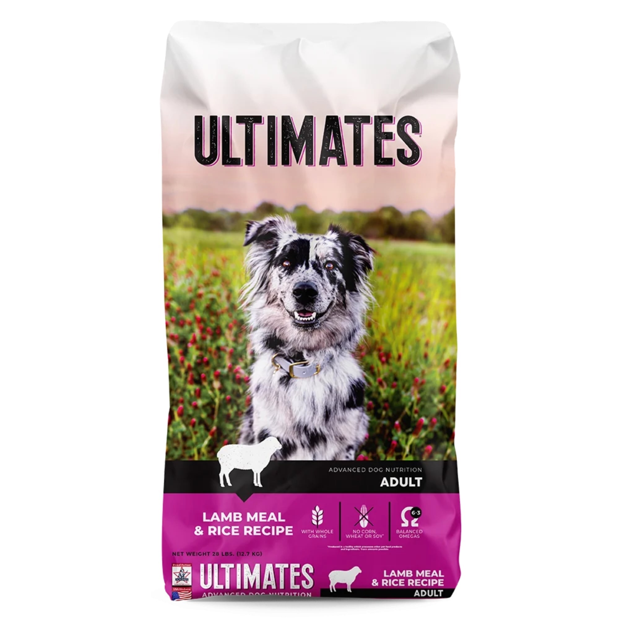 Ultimates Dry Dog Food Lamb Meal & Rice 1ea/5 lb