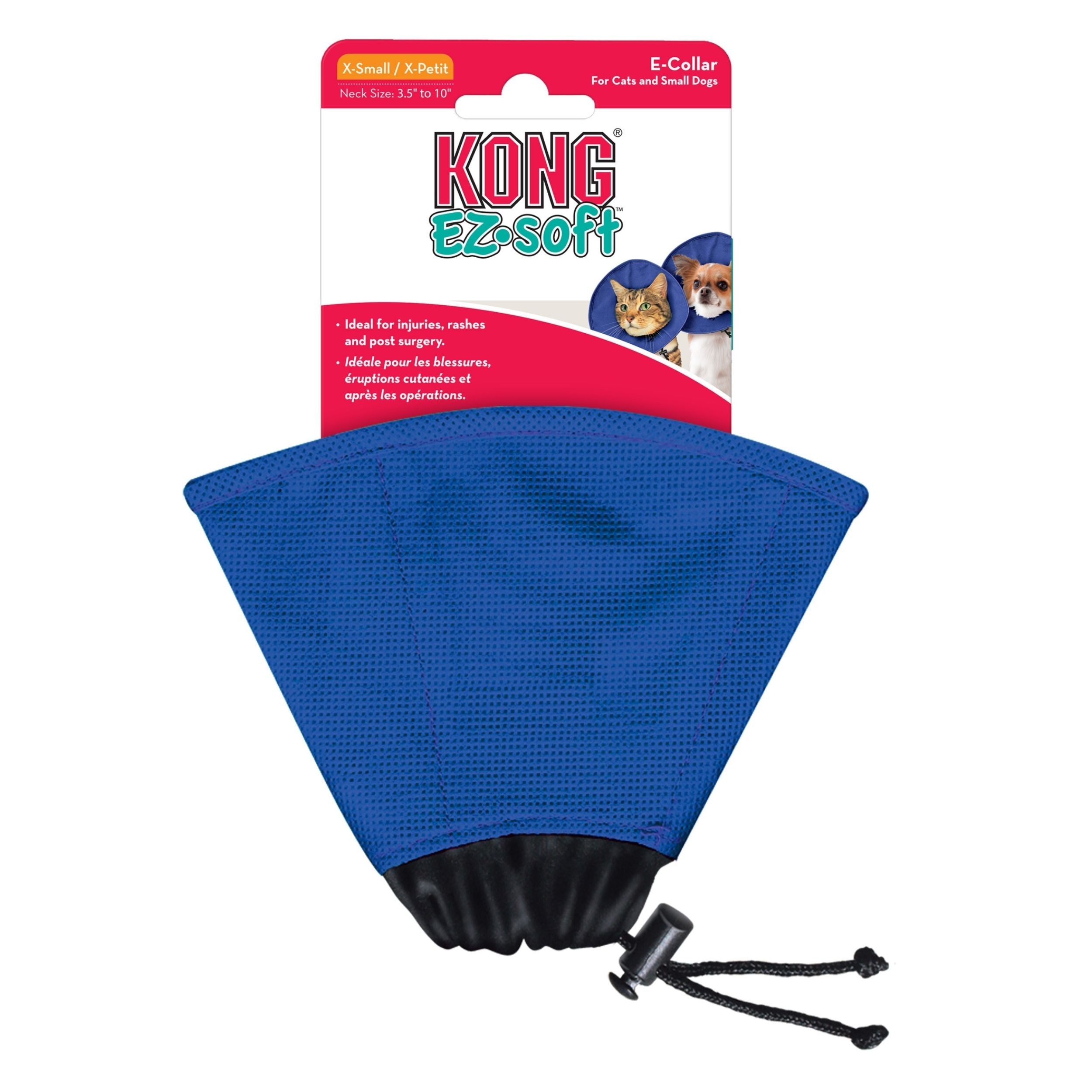 Kong E-Collar For Cats And Small Dogs Blue 1ea/Xxs Default Title
