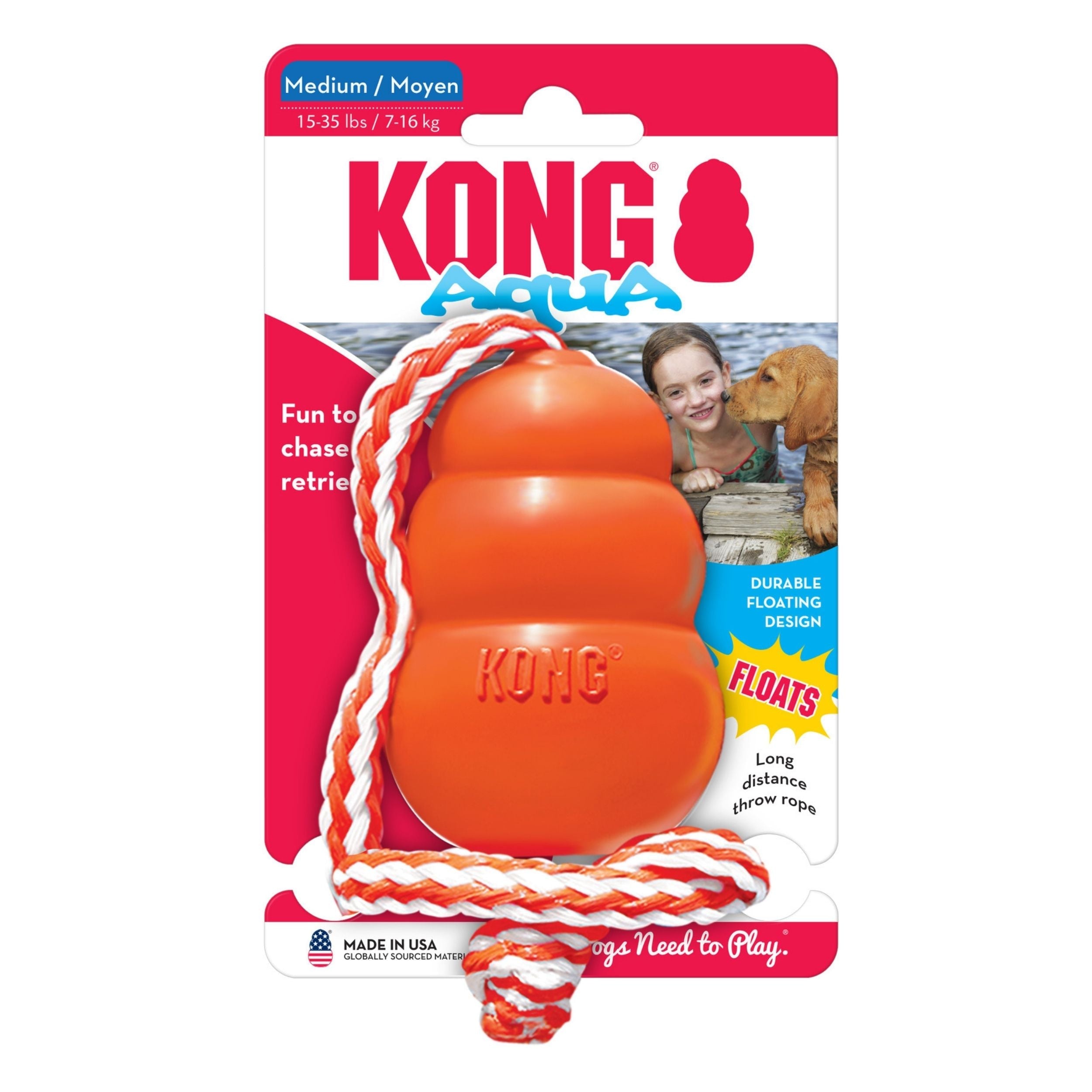 Kong Aqua Dog Toy 1ea/Md Default Title