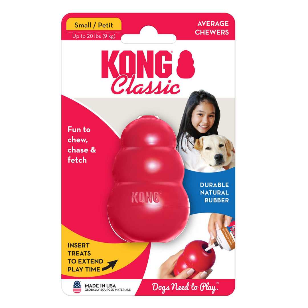 KONG Classic Dog Toy Red Small