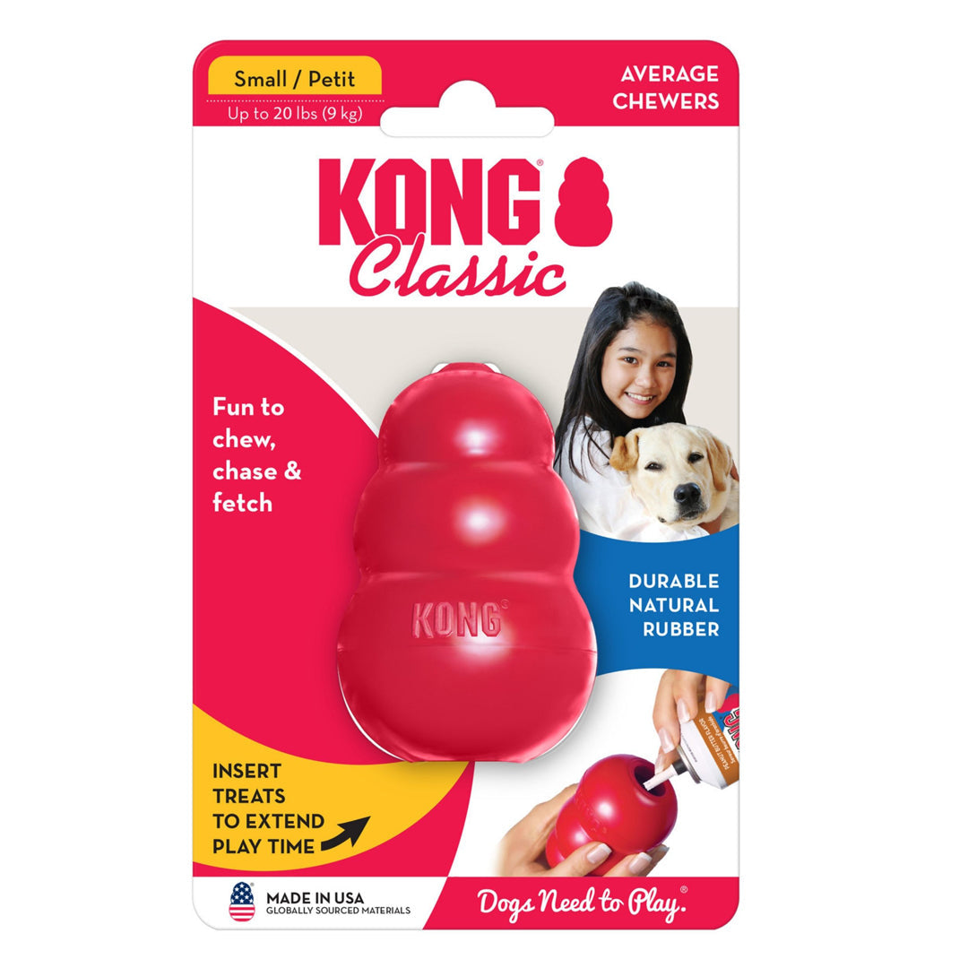 KONG Classic Dog Toy Red Small