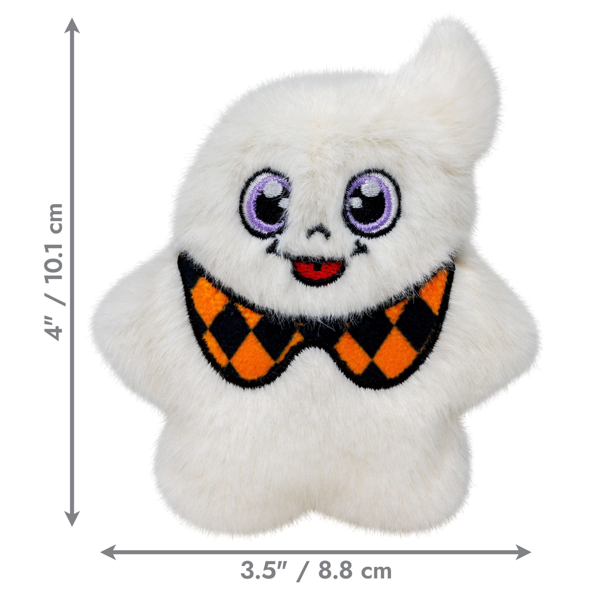 KONG Halloween Snuzzles Ghost Cat Toy White 1ea/One Size