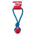 KONG Jaxx Brights Tug with Ball Dog Toy Assorted Medium