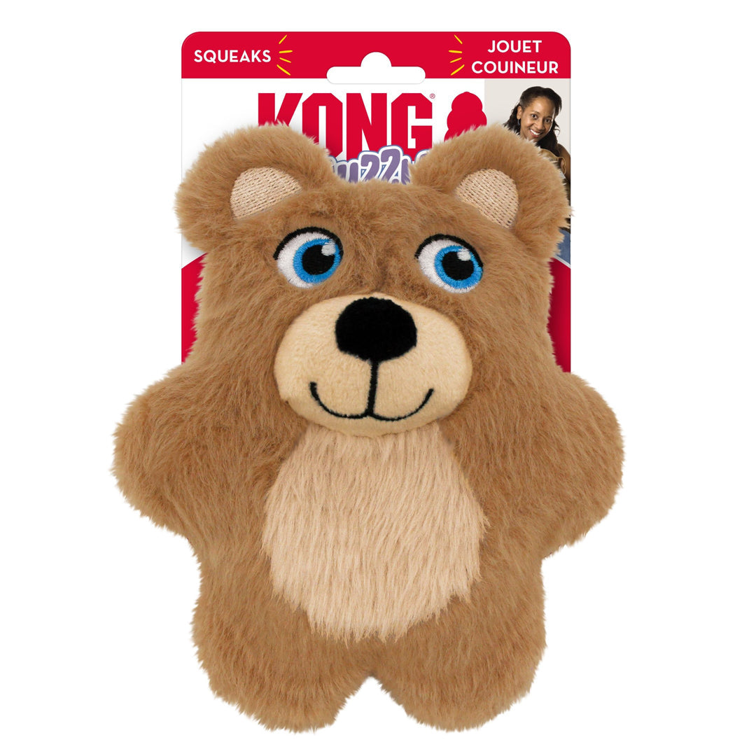 KONG Snuzzles Kiddos Teddy Dog Toy Small