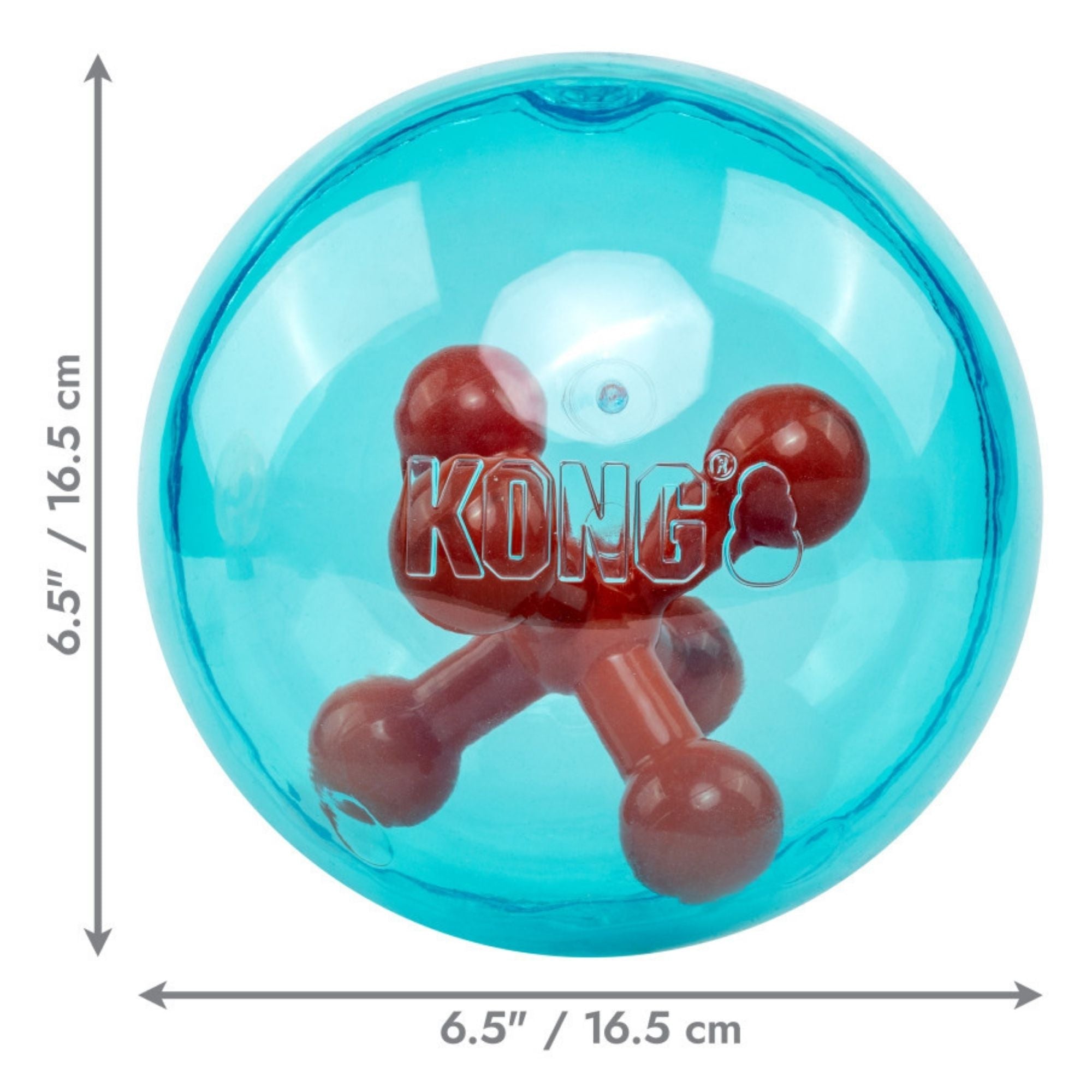 KONG Jumbler Jack Ball Dog Toy Assorted, 1ea/MD, LG