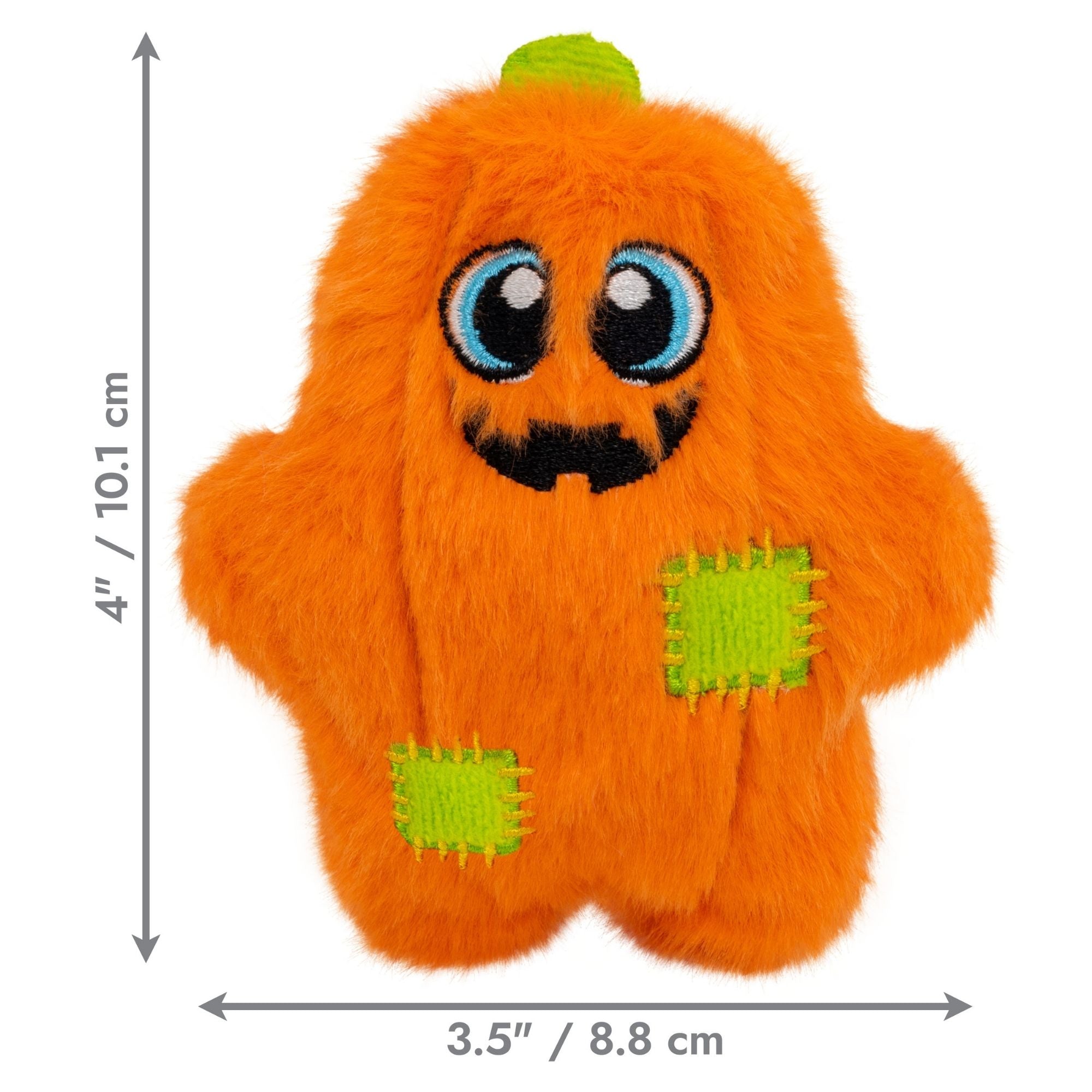 KONG Halloween Snuzzles Ghost and Pumpkin Dog Toy Assorted 1ea/SM